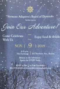 Vermont Adaptive’s BOD Gala