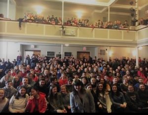 Speaking at Walter Parker School, Reading , MA