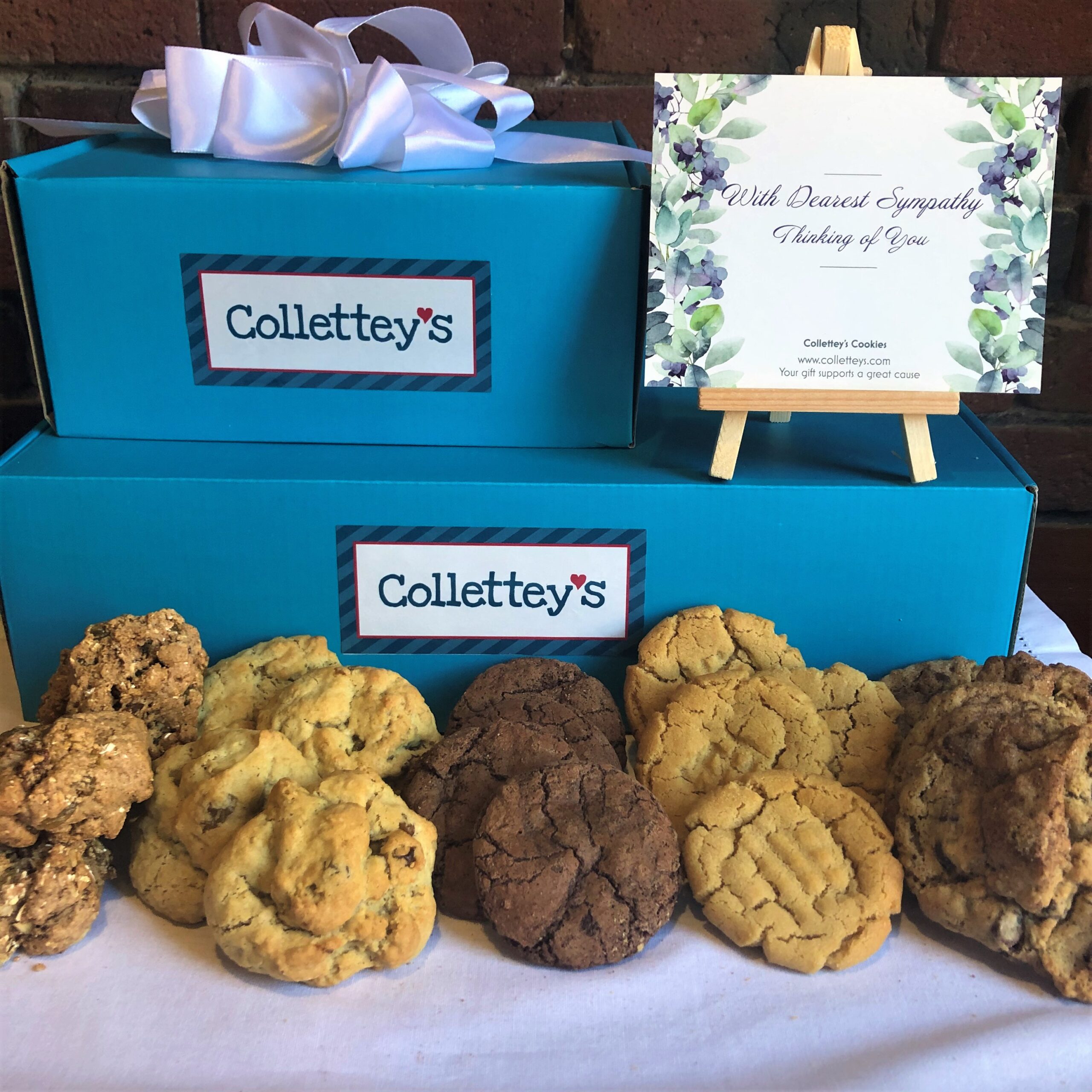With Sympathy Gift Collettey's Cookies