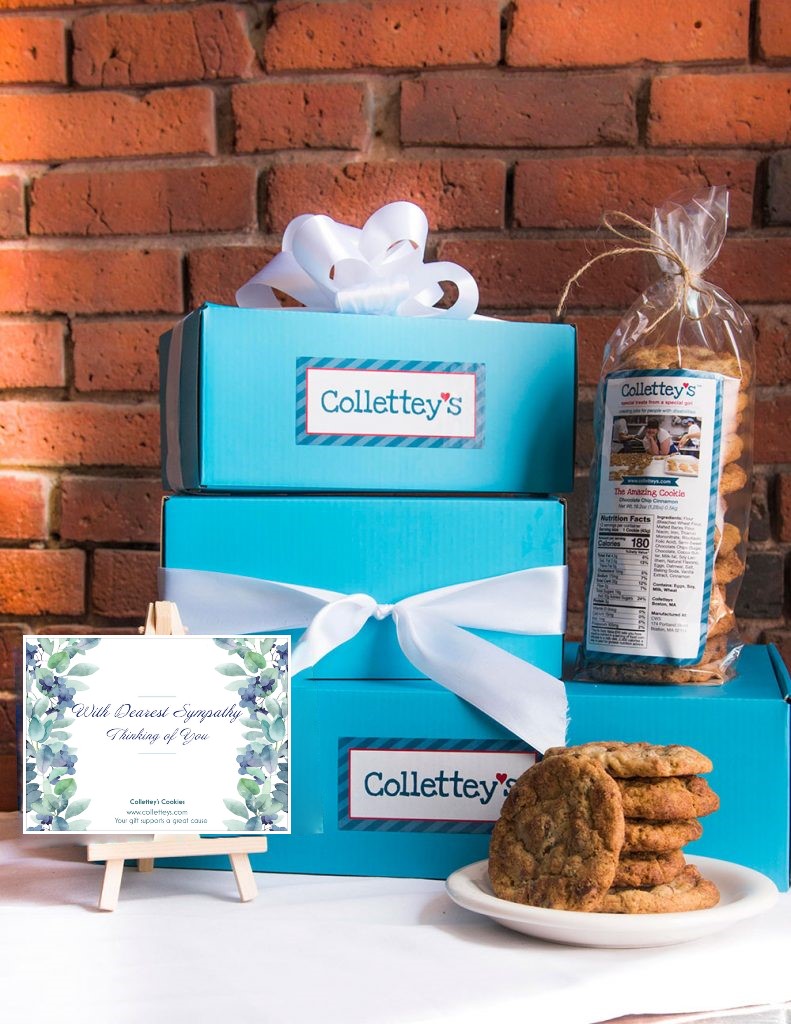 With Sympathy Gift Collettey's Cookies